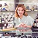 Earring Display for Vendors, 6 Tiers Earring Rack Display Holder Stand, Earring Organizer Holder, Jewelry Display for Selling Earings Cards, Necklaces Rings Bracelets, Keychains (Black)