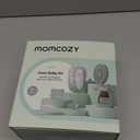 Momcozy Baby Kit, Baby Shower & Registry Essential Kit for Grooming & Cleansing Care, Includes Electric Nail File, Teether, Bath Brush, Cradle Cap Brush,Comb, Finger Toothbrush,Newborn Must-Have