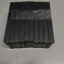 10 x Case for Samsung Galaxy Z Flip 6, Matte Cover with Stand, Anti-Scratch Translucent Back & TPU Connector, Z Flip6 5G Phone Case, Drop Resistance (Without Hinge+Matte Black)