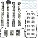 Engine Camshafts Rockers Lifters Kit Fits for 2011-2016 Chrysler, Dodge, Ram 3.6L V6 Pentastar Replace OE 5184377AG 5184378AG 5184379AG 5184380AG