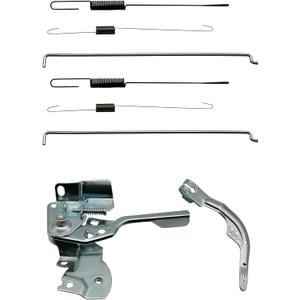 YAMAKATO GX160 GX200 196cc 212cc Throttle Control Assembly Kit, Lever Arm and Plate Base, Governor Link Rod, Return Springs, Carburetor Spring Linkage for Honda Clones Predator 212