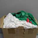 Alupssuc 8 FT Christmas Inflatable Outdoor Decorations with LED Christmas Countdown Clock, Snowman Santa and Gingerbread Man, Lighted Blow Up Lawn Yard Clearance for Indoor Xmas Holiday Party Decor