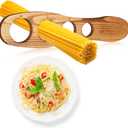 GlikCeil Wood Spaghetti Pasta Measurer Tool with 4 Serving Pasta Measuring Portion Control Gadgets Kitchen Accessories 4 Holes Quick Spaghetti portion Tool for Kitchen Cooking