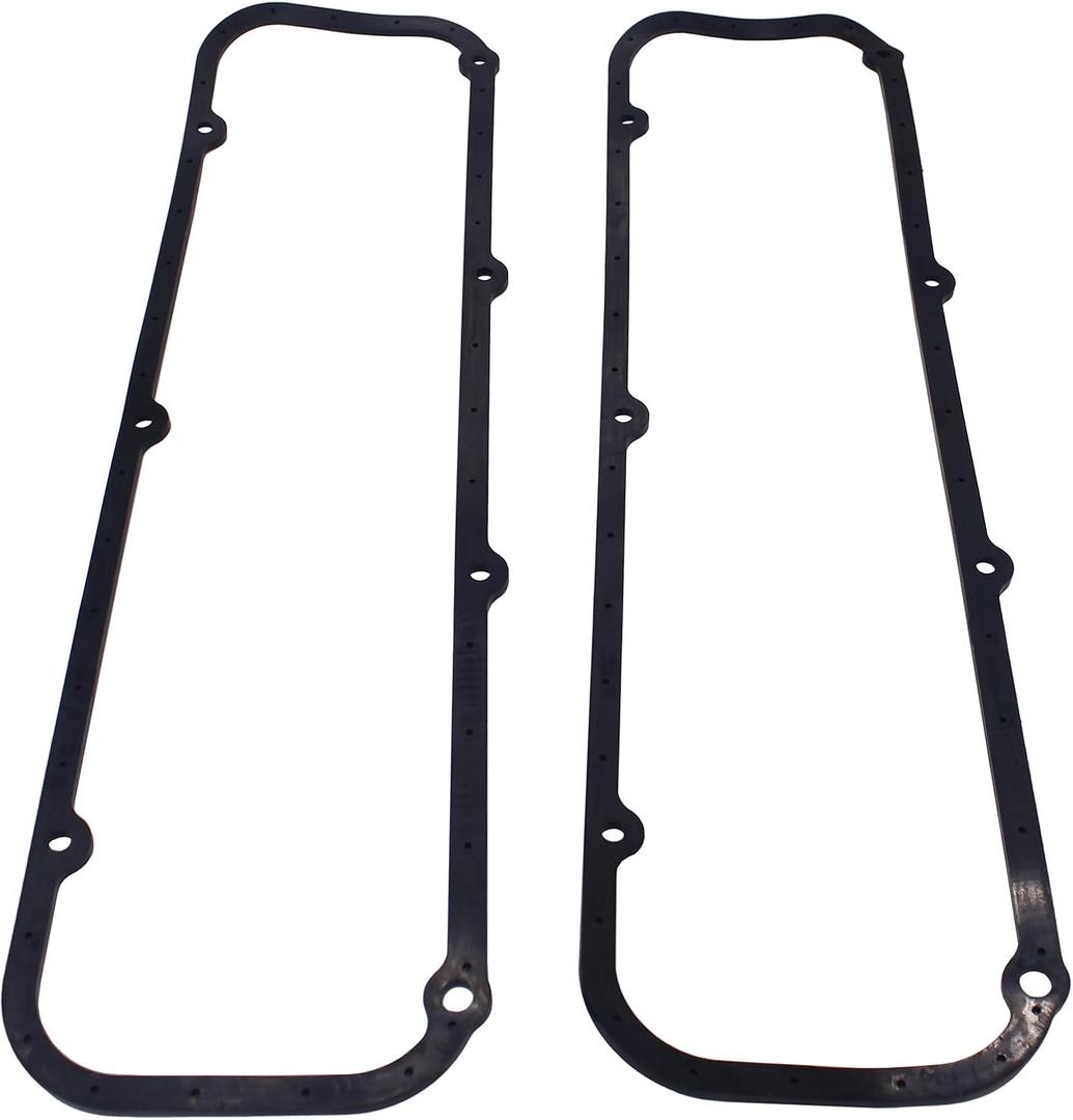 1 Pair Reusable Steel Core Rubber Valve Cover Gaskets 3/16" Fits For BB Ford BBF 429 460