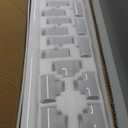 LED Garage Lights Fixture: High Brightness 39000LM LED Garage Lighting Ceiling LED Light, Updated 44.8 inch Large Size Rectangle Light for Garage Shop Workshop Gym Car Detailing