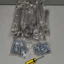 25 Pack Kitchen Cabinet Handles 5 Inch Hole Center Brushed Nickel Cabinet Pulls Solid Suqare Foot Drawer Pulls for Kitchen Cabinet Door Handles Silver Arch Dresser Handles for Cabinets and Drawers