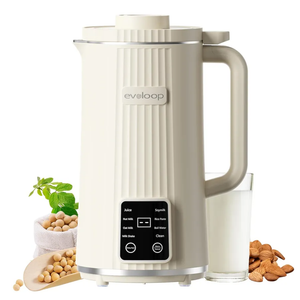 8 in 1 Automatic Nut Milk Maker, 40oz Plant Based Milk Machine for Homemade Almond, Oat, Coconut, Soy Milk & Non-Dairy Beverages with Delay Start/Self-Cleaning/Boil Water/Juice, Cream