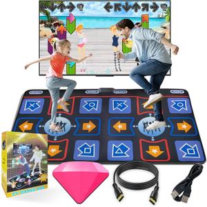 Dance Mat for Adults and Kids - Plug and Play TV Electronic Dance Mat Game