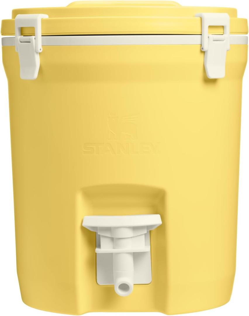 Stanley Adventure Fast Flow Water Jug | Leakproof Ice Water Dispenser | Insulated Beverage Cooler | Easy Pour Spigot and Latched Foam Lid | BPA-Free