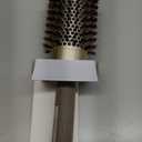 Sndyi Large Round Brush for Blow Out, 2.1 Inch Nano Thermal Ceramic Ionic Round Hair Brush with Boar Bristles, Boost Shine and Volume, Quick Blow Drying and Styling, Best for Long Thick Hair