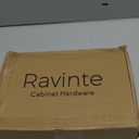 Ravinte 30 Pack Solid 5 Inch Center to Center Slim Square Bar Drawer Handles Cabinet Hardware - Satin Nickel Kitchen Pulls