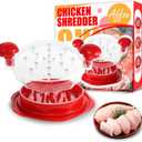 2 x Chicken Shredder, Proffesional Chicken Meat Shredder Tool with Ergonomic Handle, Anti-slip and Dishwasher Safe