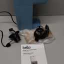 BELLA Single Serve Coffee Maker, K Cup & Coffee Ground Compatible with Removable, Adjustable Drip Tray, Auto Shutoff & Reusable Dishwasher Safe Accessories, Brews 6oz to 14oz, 1000 Watt, Surf