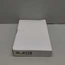 Lullaby 3 Sectional Plastic Serving Tray 14.2" x 9", 3 Pack White Serving Platters for Cheese Cracker Food, Durable and Reusable