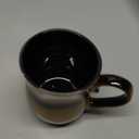 masoline Large Ceramic Coffee mugs, 20 oz Big Tea Cups, Handmade Pottery Mug, Large Handle Coffee Mug for Office and Home, Microwave and Diahwasher Safe (Walnut)