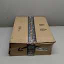 BALEINE File Organizer Box, Cardboard File Folder Organizer with Handle for Letter Size, Portable Collapsible Hanging Filing Box for Home Office Document Storage (4 Pack, Pink)