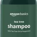 Amazon Basics Tea Tree Oil Shampoo for Hair, with Peppermint, 10.14 fl oz, Pack of 1