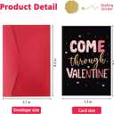 5 x Romantic Valentines Day Card for Boyfriend, Girlfriend, Husband, Wife Valentines Day Gifts for Him Her