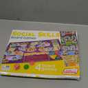Junior Learning Social Skills Board Games, 4 Games, Ages 5-8, Empathy & Manners, Grade 1-2