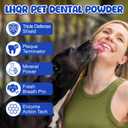 Dog Dental Powder for Fresher Breath - Dog Teeth Cleaning Powder Natural Plaque & Tartar Support with Probiotics & Enzymes lab co, Oral Care Supplement for Pet 160g/(5.6 oz)