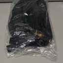 Spacious Nylon Crossbody Bag Bum Bag Handbags Wallets Purses Trendy Shoulder Bag for Women (Black)