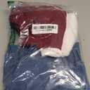 Boy Clothes Color Block Sweater Jeans Boys Outifts Set (3-4T, Red)