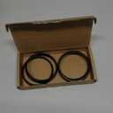 67.1 to 72.6 Black Hub Centric Rings (Pack of 4) Aluminium Alloy Wheel Center Rings Hubrings 72.6 to 67.1 ID=67.1mm OD=72.6mm