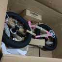 JOYSTAR 12 14 16 Inch Kids Bike for 2-7 Years Girls 33-53 Inch Tall, Toddler Girls Bike with Training Wheels, Rainbow Bikes, Children Bicycle, Macaroon
