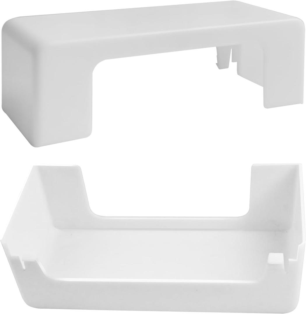XJJ 2 Pack Garage Opener Light Lens Replacement Cover Part #108D34, for use with Various Chamberlain Craftsman LiftMaster Garage Door Openers