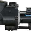 Doheny's Inground Swimming Pool Pro Pump | 1 HP, 115V/230V, 83 GPM | Self-Priming, Heavy-Duty, Low-Noise, High-Efficiency | Stainless Steel Shaft, Reinforced Thermoplastic, CSA & ETL Certified