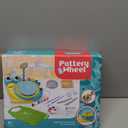 Pottery Wheel for Kids - Complete Art Supplies Arts & Crafts Kit, Crafts for Girls 8-12, Girls Boy Toys Birthday Halloween Christmas Gift for Kids Ages 6 7 8 9 10 11 12+, (Snail) (Blue)