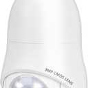 Light Bulb Security Camera,2.4G/5GHz WiFi 2K Security Cameras Wireless Outdoor Indoor,Bulb Cameras for Home Security,AI Smart Detection,911Emergency,US Based Cloud,2 Way Talk,Color Night Vision 2Pack (White)