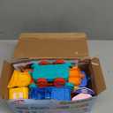 Play-Act Learning Toy for Toddlers 1 2 3 Years Old, Counting, Matching & Sorting Montessori Learning Farm Train Including 9 Farm Animals, Easter Basket Stuffers Birthday Gift for Baby Boys Girls