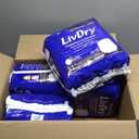 LivDry Adult Incontinence Underwear, Overnight Comfort Absorbency, Leak Protection (XXX-Large (44 Count))