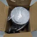 Desk lamp Eye-Caring Table Lamps, 360Rotation Gooseneck Clip on Lamp Reading Light Portable Reading Book Light Clamp Study Desk Lamps for Bedroom and Office Home Lighting (Black)