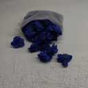 LELEE 108pcs Roses Head Flowers with Stem - Royal Blue Artificial Flowers Rose Bulk - Silk Rose Fake Flower for Wedding Bouquet Party Home Decor DIY Baby Shower Centerpieces Tables Decoration