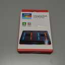 2 x NexiGo Enhanced Controller Charger Dock Compatible with Nintendo Switch 2, Charging Station for Joy-Pads with Multiple RGB Light Modes, Sound Alerts, LED Indicators, Built-in Kickstand