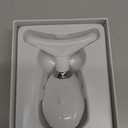 ELISHINE 7 Color Face and Neck Massager Light Therapy, Red Light Based Facial Massager for Skin Care, Smoothing, Firming (White)