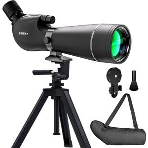 Gosky Advanced HD 20-60x80 Spotting Scope with Tripod for Bird Watching