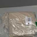 Fitable 2 Pack Faux Linen Rectangle Tablecloths: Waterproof Stain Resistant Wrinkle Free Textured Table Cloth, Washable Burlap Fabric Table Cover for Kitchen Dining Party, 52x70 Inch, Nature