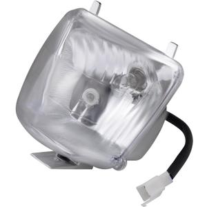 Chinese ATV Headlight Assembly 12V 35W Aftermarket Replacement Parts Fits for 50cc 70cc 90cc 110cc 125cc Taotao SunL JCL Coolster Roketa Kazuma Chinese ATVs Quad 4 Wheeler.