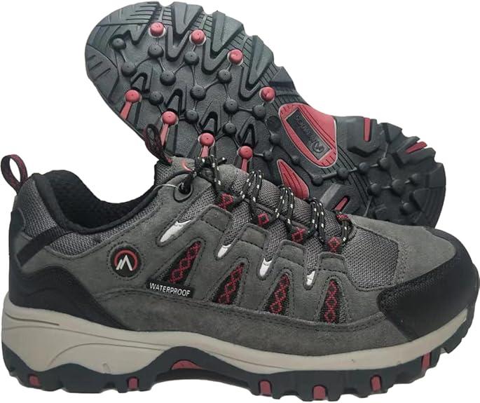 Nevados Men's Ron Waterproof Hiking Shoe | Lightweight for Trail, Walking, Summer Outdoors | Comfortable w/Memory Foam | Rugged Carbon Rubber Sole Size 13 W