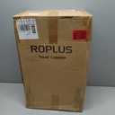 ROPLUS Softside Expandable Luggage with 4 Spinner Wheels, Durable Carry-On Luggage Suitcase (Blue, 21-Inch)