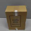 Nolia Baby Shower Blocks Decorating Game  48 White Wooden Cubes to Decorate, Storage Box, 12 Acrylic Markers & Instruction Sign