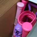 Liberry Toddler Golf Set for 1 2 3 4 Years Old, Upgraded Kids Golf Cart with Unique Shoulder Strap Design, Indoor and Outdoor Golf Toys for Boys Girls (Pink)