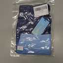 Cozople Boys Swim Trunks Compression Liner Swim Shorts Quick Dry Bathing Suit with Boxer Brief Swimwear 2-20T (7 Years, Gradient Dark Blue)