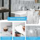Art3d 12 x 12 Inch Heavy-Duty Peel and Stick Backsplash, Self-adhesive Wall Tiles for Kitchen Bathroom Decor, 10-Pack Gray Marble