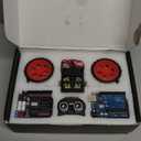 OSOYOO Model 3 Robot Car DIY Starter Kit for Arduino,Educational Motorized Robotics, Remote Control App, Learning How to Code, IOT Mechanical Coding for Teens and Adults