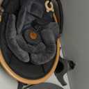 Maxi-Cosi Cassia Smart Baby Swing for Infants, Portable Foldable Swing with Music, 360 Rotation, 5 Speeds, 12 Melodies, EcoCare Fabric, Auto Motion Sensor, 2 Reclines, Classic Graphite