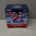 JOYIN Christmas Inflatable Santa on Flamingo Outdoor Decoration, Christmas Blow Ups Santa Inflatable Yard Decorations with Build-in LEDs for Xmas Decor, Yard Outdoor Garden Lawn Decor